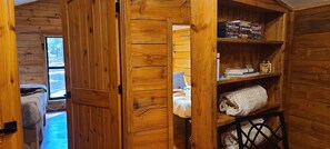 2 bedrooms, bed sheets