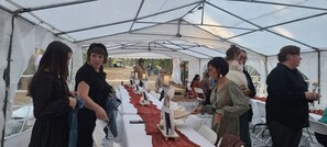 Außenbereich für Bankette