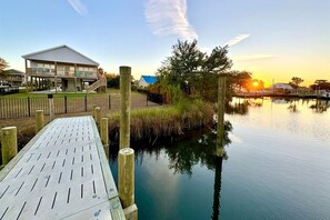Property grounds - Cedar Point Waterfront Home with Dock, Lift, Fishing and Bogue Inlet Access (Cedar Point)