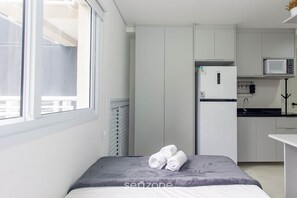 Apartment | 1 bedroom, free WiFi - Your Complete Stay in a Building With a Pool and gym in the Best Location in Sao Paulo - Cars (São Paulo)