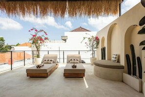 Terrace/patio - Villa Sen5 3BDR - 3 Min Echo Beach (Canggu)