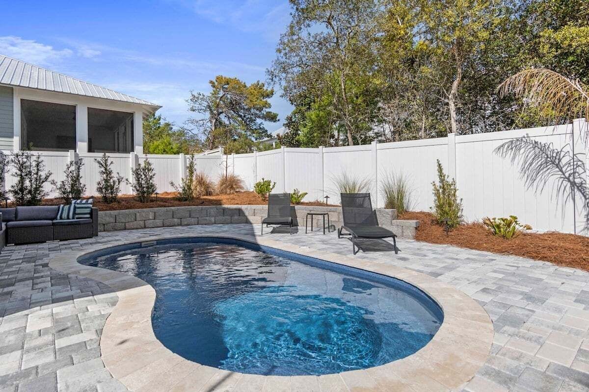 Beheizter Pool