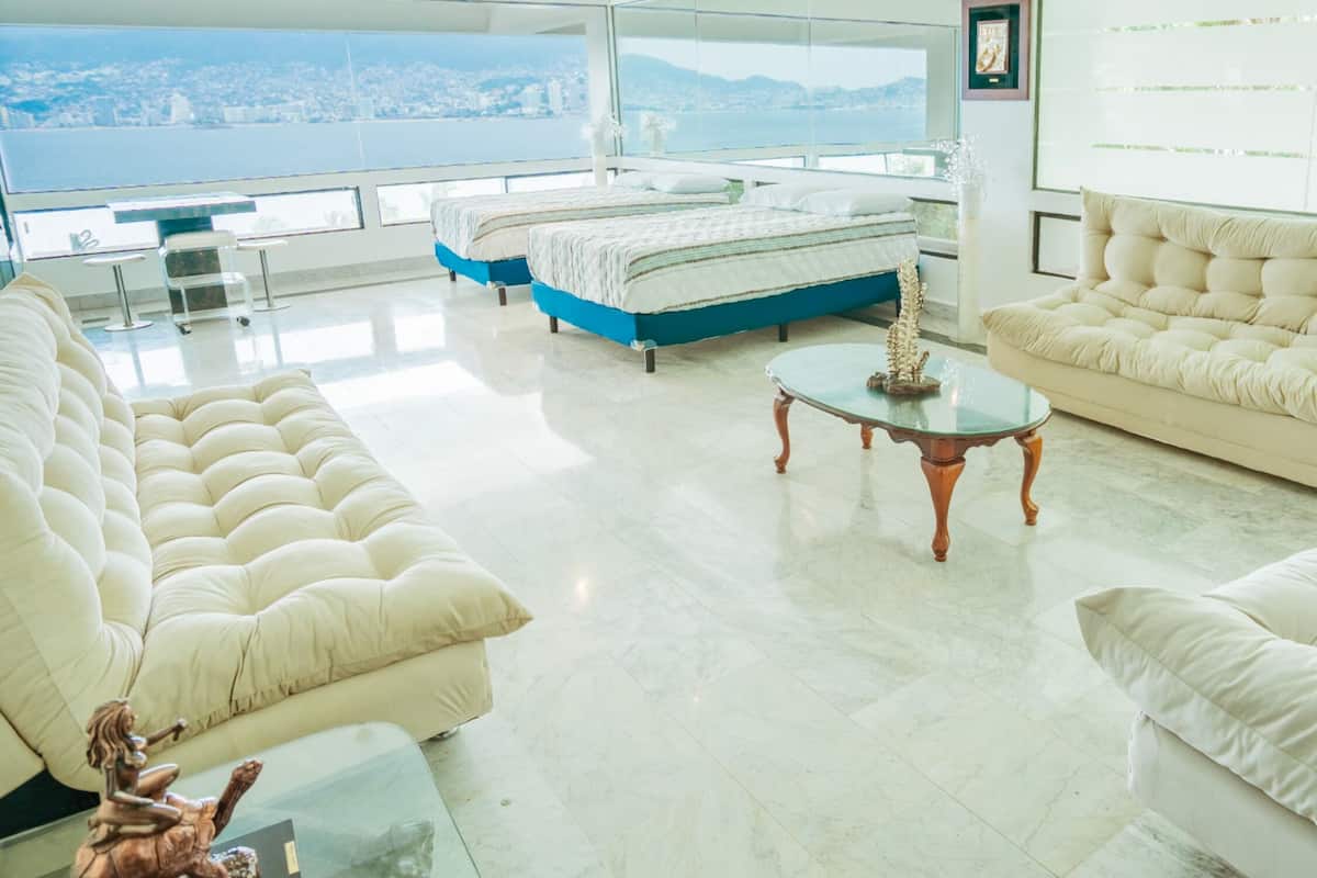 Suíte superior, vista para a baía | Wi-Fi de cortesia