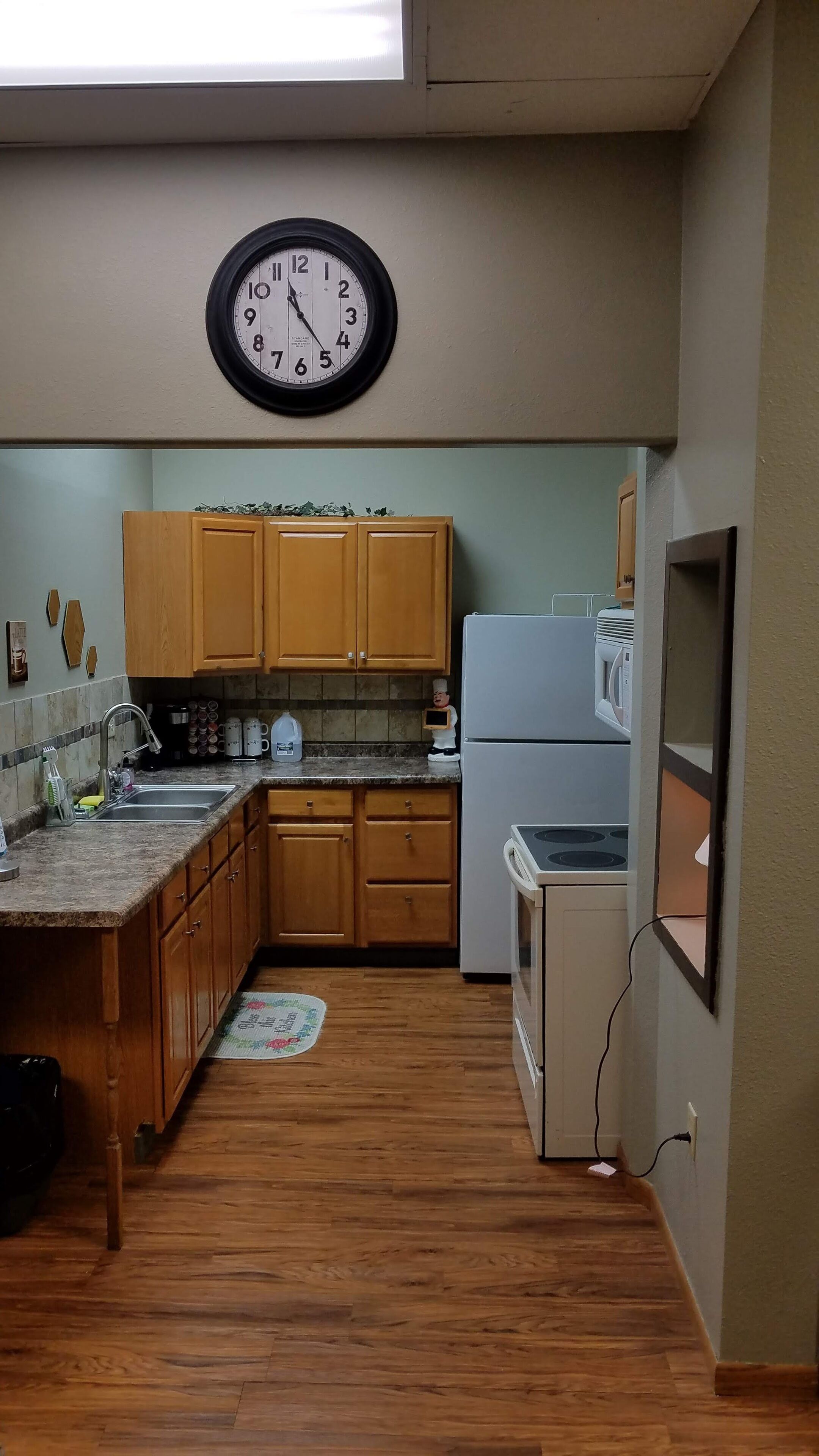 Microwave, oven, stovetop