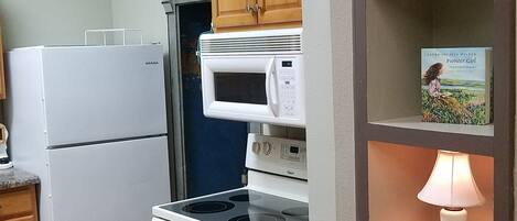 Microwave, oven, stovetop