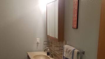 Towels, soap, toilet paper