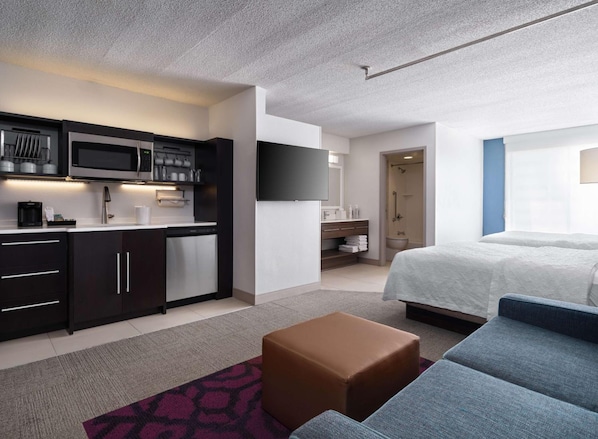 Room - Home2 Suites by Hilton Indianapolis Keystone Crossing (Indianapolis)