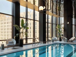 Indoor pool, outdoor pool
