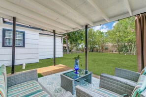 Terrace/patio - Charming 3-bedroom house in wonderful in the heart of Pasadena (Pasadena)