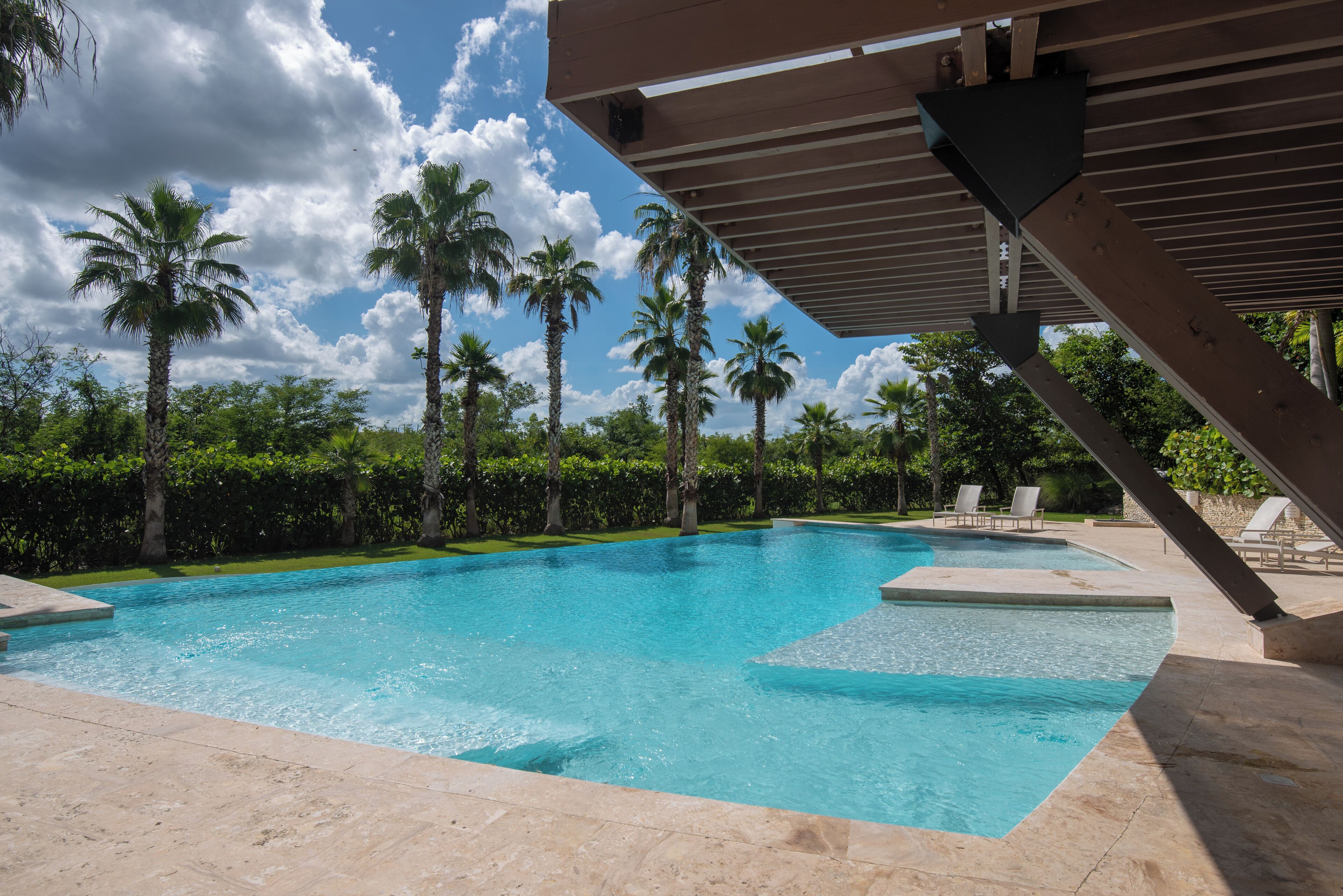 Alberca al aire libre 