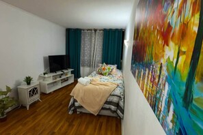 2 bedrooms, iron/ironing board, WiFi, bed sheets - Plaza de armas 2 dormitorios Wifi late check in (Santiago)
