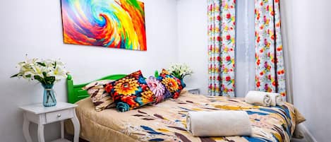 2 bedrooms, desk, iron/ironing board, free WiFi