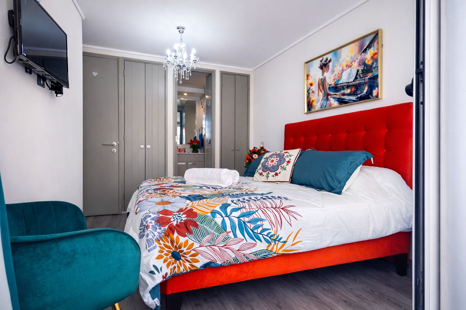 2 bedrooms, WiFi, bed sheets, wheelchair access
