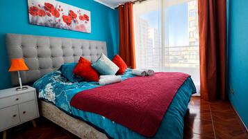 2 habitaciones, wifi gratis y ropa de cama