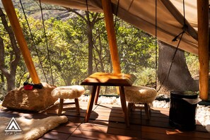 Outdoor dining - Teepee Tipi  da Serra  (Brumadinho)