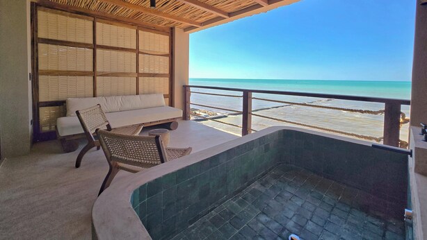 Deluxe Oda, Balkon, Deniz Manzaralı | Balkon manzarası