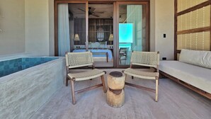 Deluxe Oda, Balkon, Deniz Manzaralı | Balkon