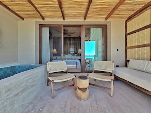 Chambre Deluxe, balcon, vue mer | Balcon