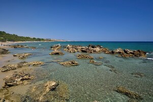 Praia particular, prática de vôlei de praia 