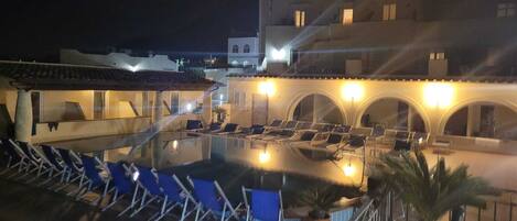 Blick von der Unterkunft