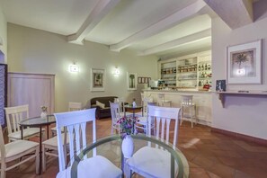 Blick von der Unterkunft