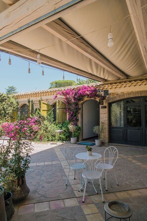 Uitzicht vanuit accommodatie