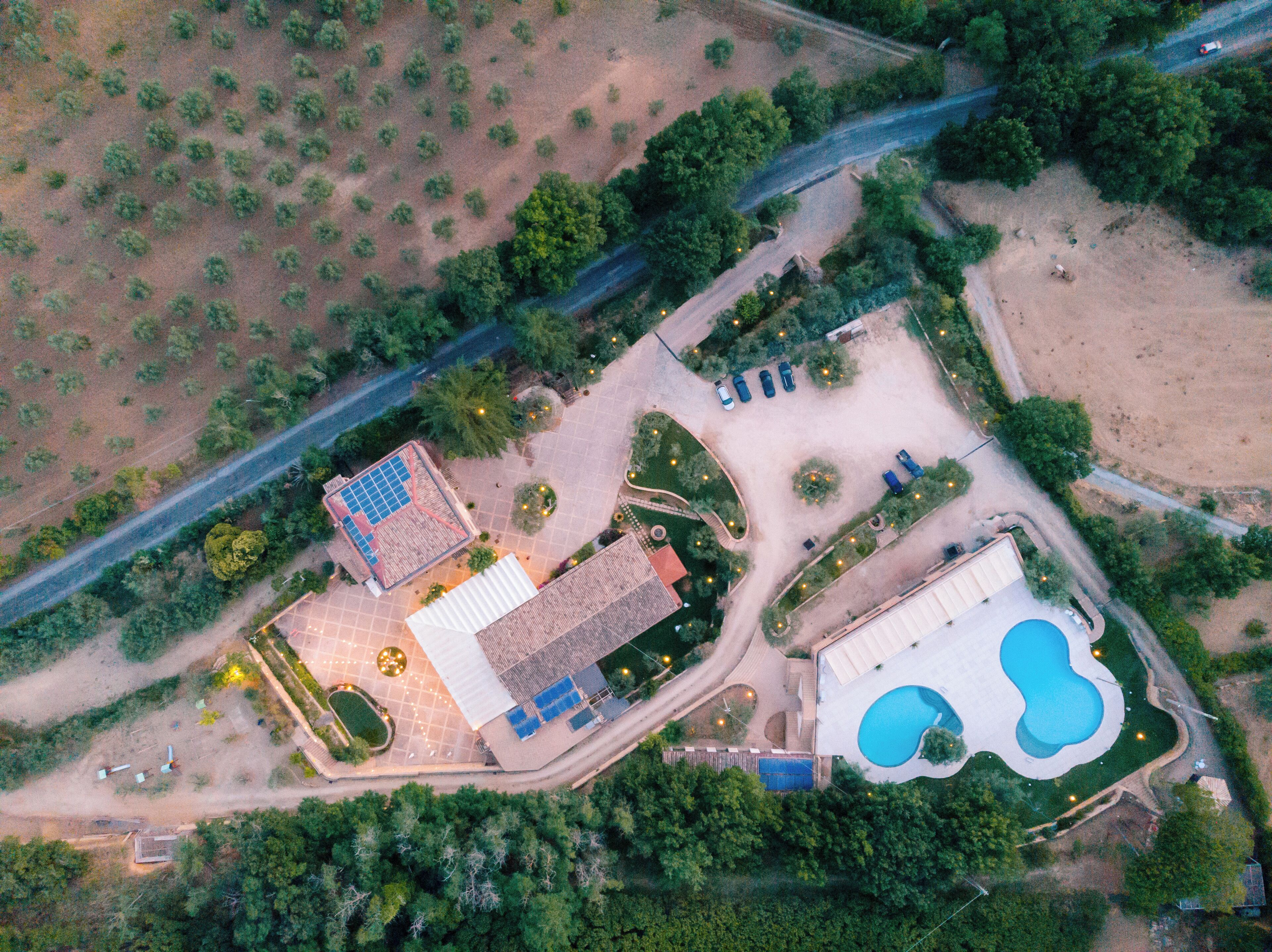 Pemandangan dari properti