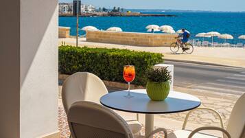 Blick von der Unterkunft