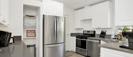 Cabin, Multiple Beds, Patio (2580) | Private kitchen