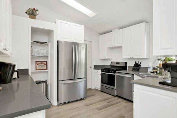 Cabaña, varias camas, patio (2580) | Cocina privada