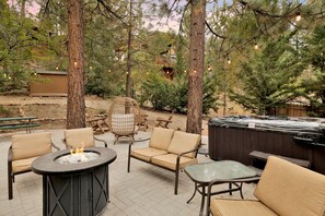 Cabana, várias camas, acesso à piscina (2585) | Terraço/pátio