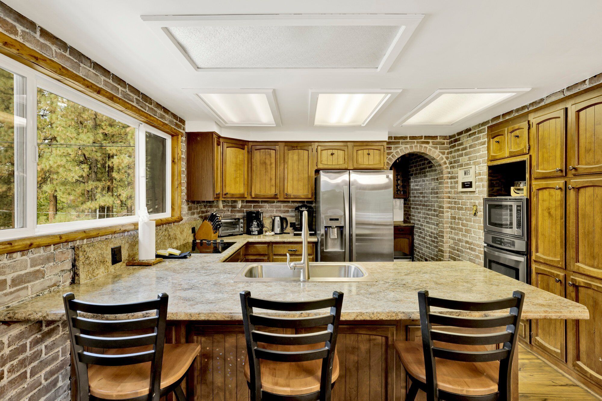 Hytte - flere senge - adgang til pool (2571) | Privat køkken