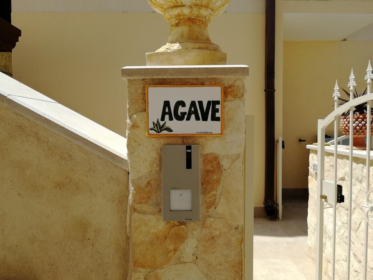 Blick von der Unterkunft