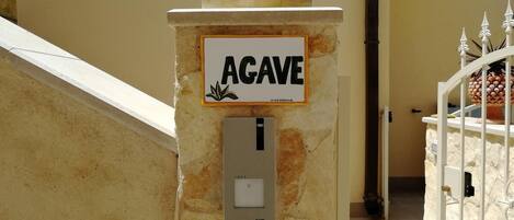 Blick von der Unterkunft