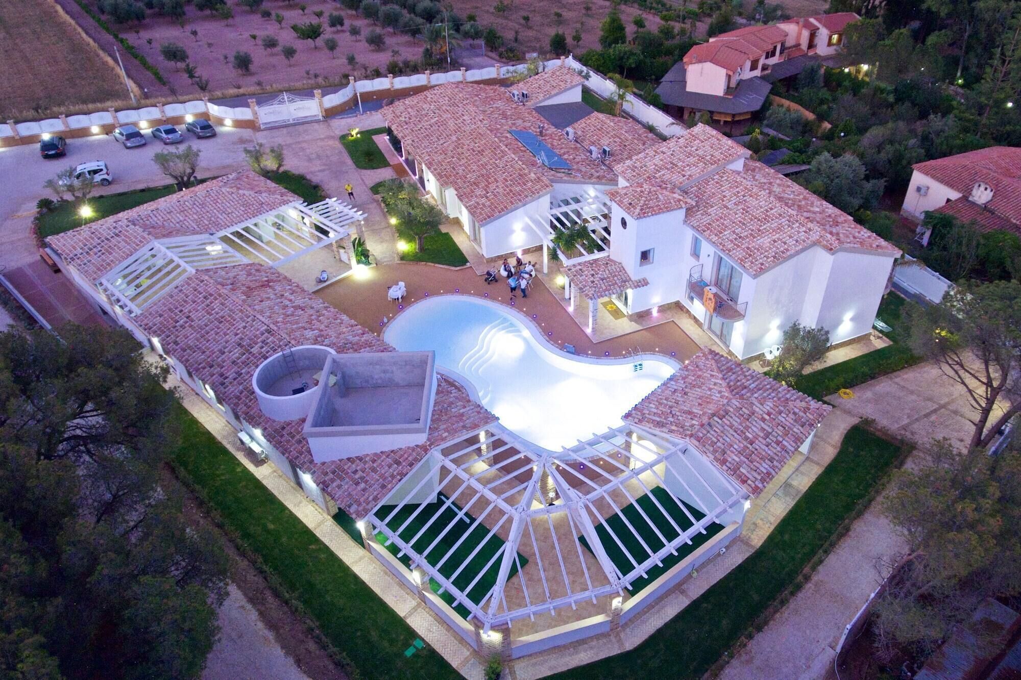 Blick von der Unterkunft