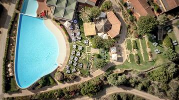 Vue depuis lâhĂ©bergement