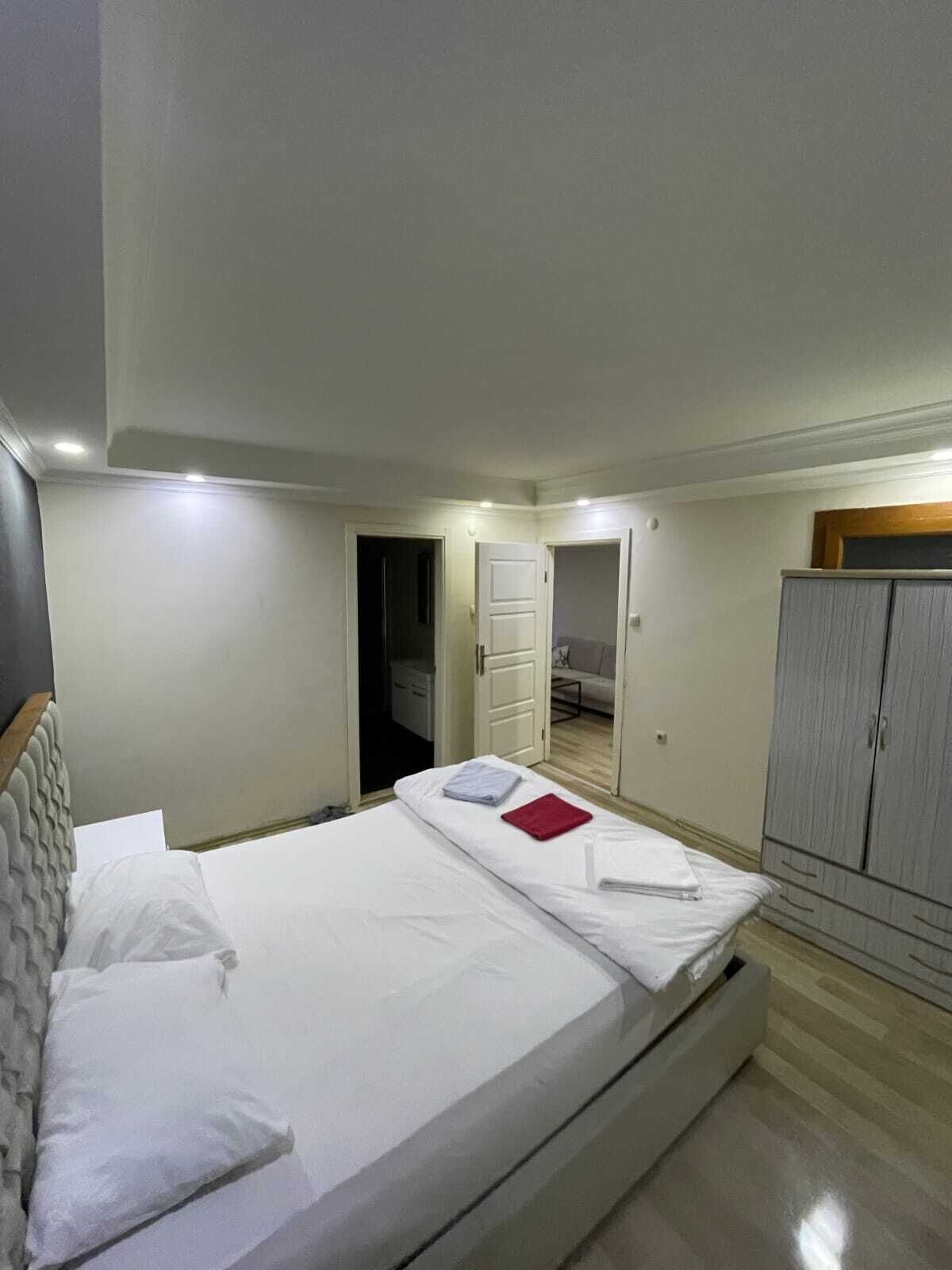 1 soverom, strykejern/-brett og sengetøy