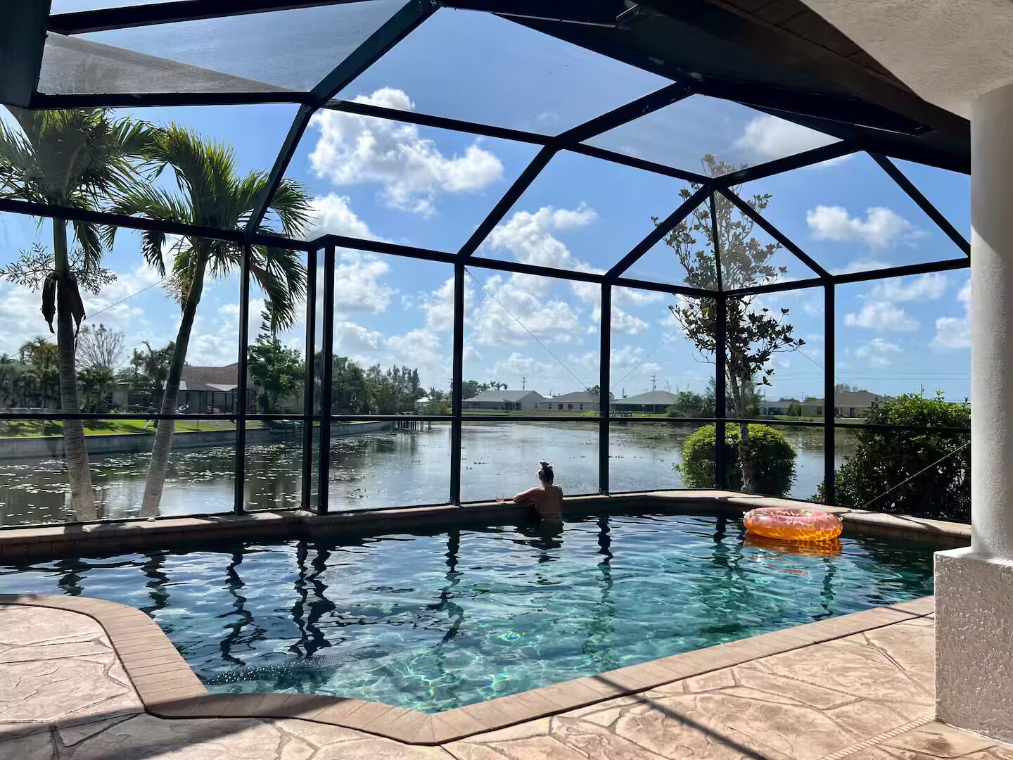 Außenpool, beheizter Pool