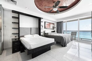 1 bedroom, iron/ironing board, free WiFi, bed sheets - Oceanview Studio Beachfront in Hotel Zone (Cancun)