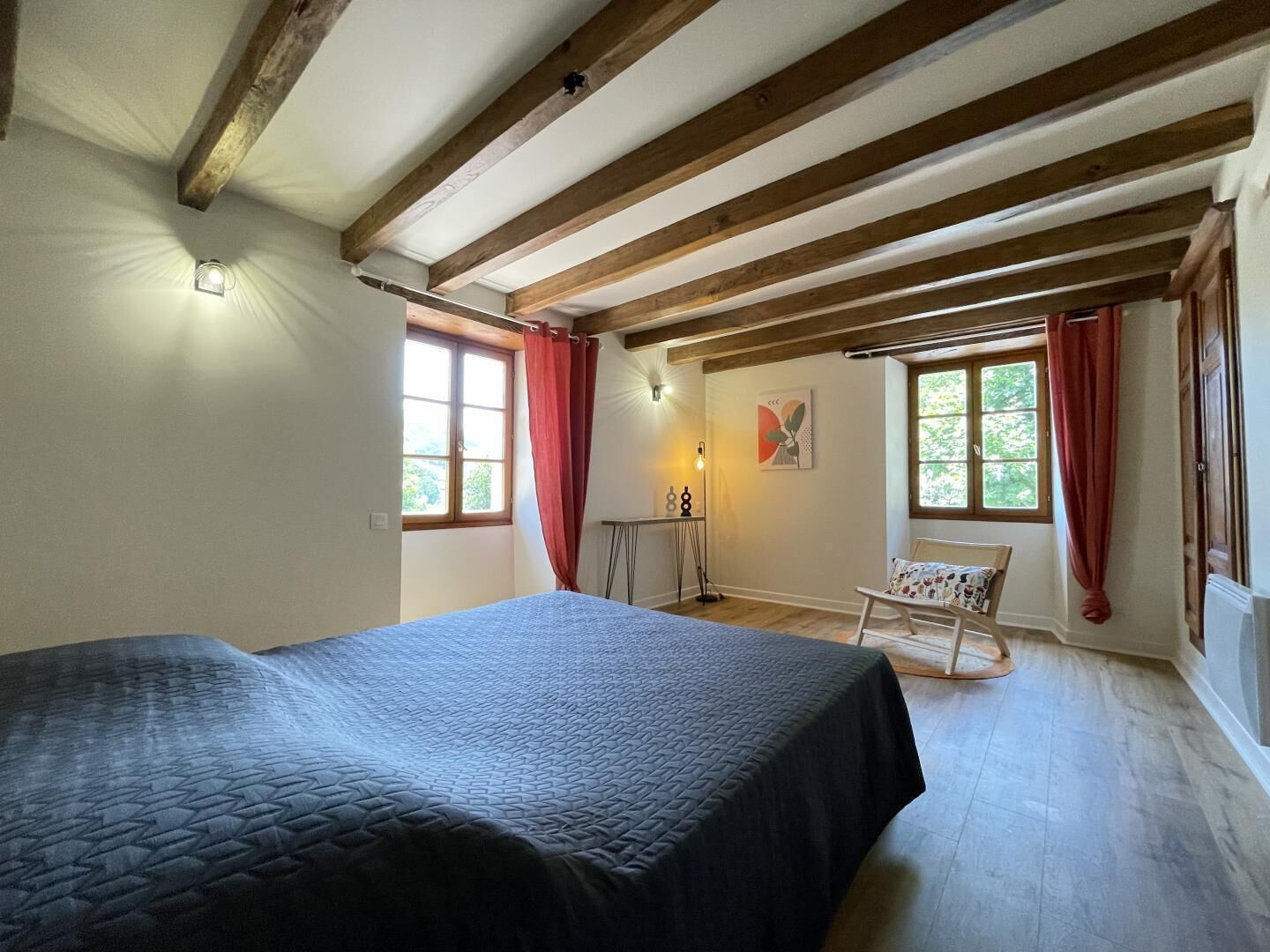 3 chambres, accès Internet