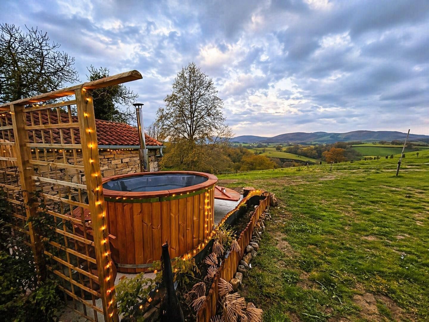 Baignoire à remous extérieure