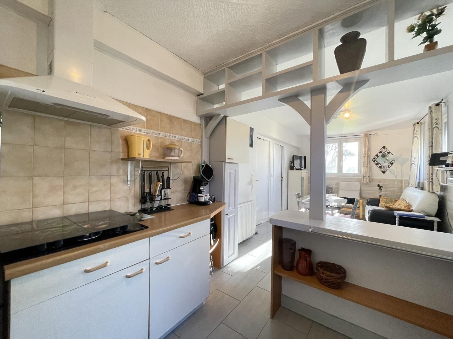 Fridge, microwave, dishwasher