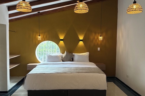 Family Quadruple Room, Balcony, City View | Desk, free WiFi