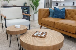 Living area - NEW! The Twin Oaks Beach Retreat (Panama City)