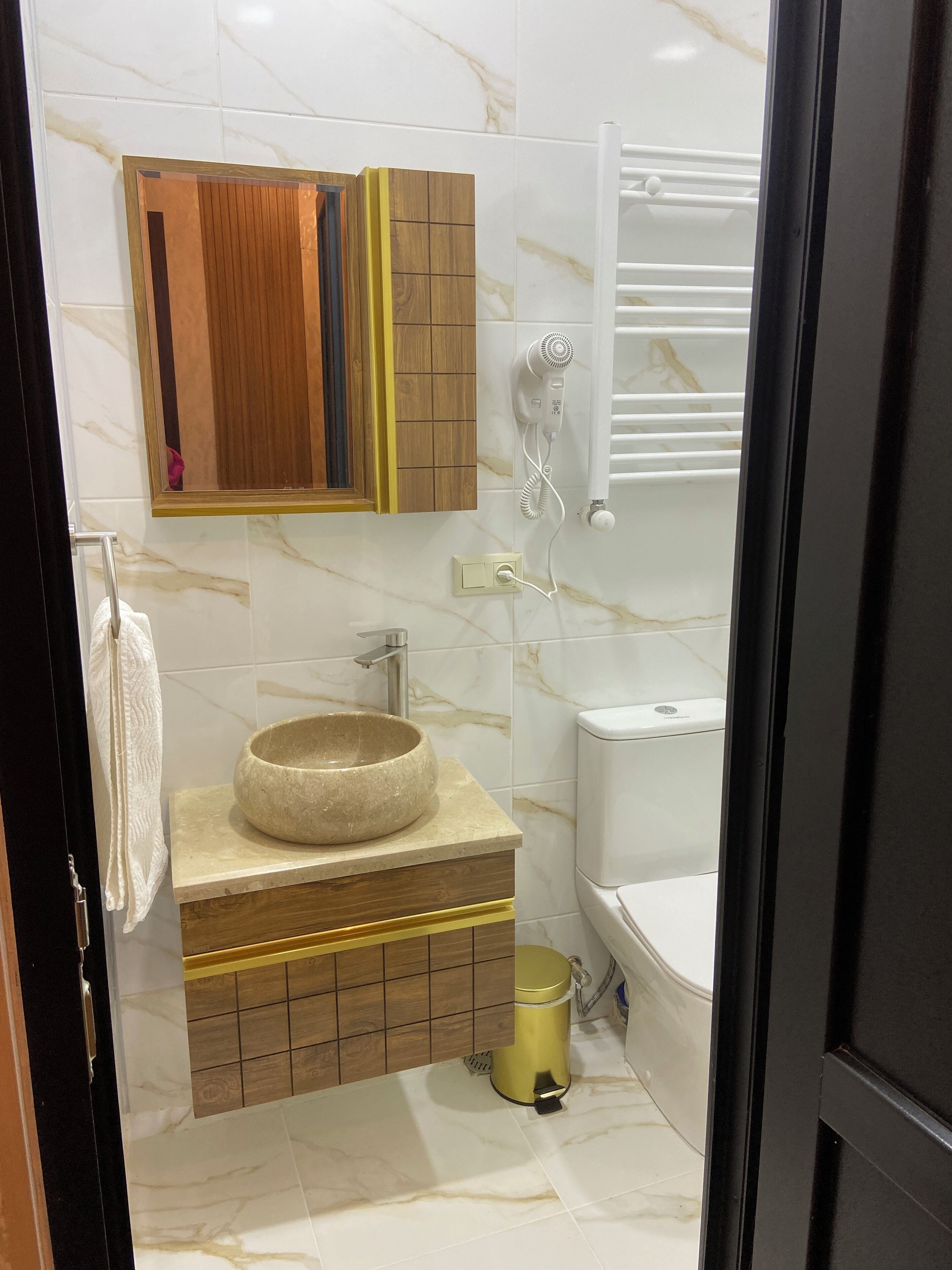 Appartement, balcon, vue ville | Salle de bain