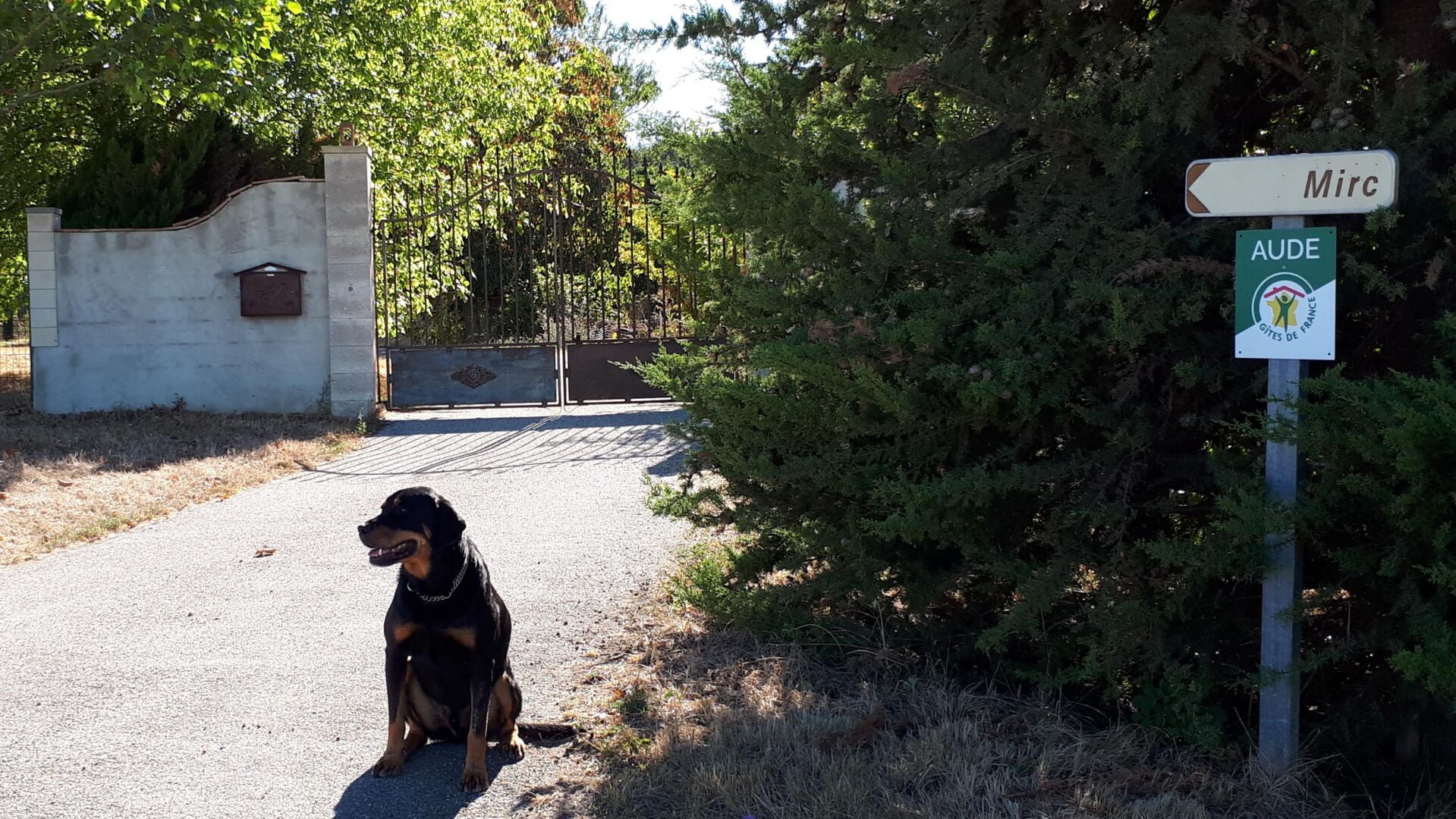 Enceinte de l’hébergement