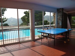 Games room - 5AMB-03 - Apartment with swimming pool and parking (COLLIOURE)
