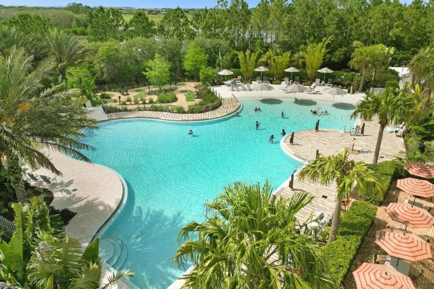 Et oppvarmet basseng