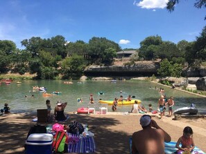 Beach - Prism & Petals | Couples Getaway | Walk to Cypress Falls! (Wimberley)