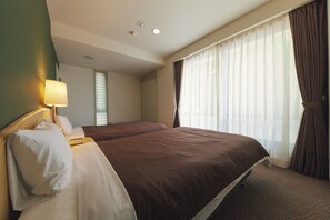 In-room safe, free WiFi, bed sheets - Fourtreat Hakone Sengokuhara (Hakone)